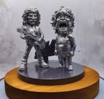 Ozzy and Tony (Black Sabbath)- Statue- From CaveCraft