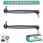 2x FRONT STABILISER ANTI ROLL BAR DROP LINKS FOR VAUXHALL ASTRA G, H & J