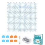 Blocking Mats for Knitting & Crochet 4‑Pack with Grid 32×32cm – Knitiss
