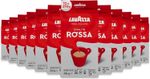 Lavazza Qualità Rossa Ground Coffee, 12 Packs of 250 g