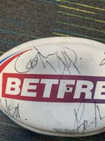 Wigan Warriors Vs Catalan 2023 Super league Grand Final Signed Ball Rugby League