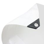 1 x White Tarpaulin Heavy Duty 200gsm 7.0m x 11.0m (23ft x 35ft)