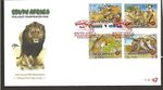 SOUTH AFRICA 2001 KGALGADI PARK ILLUSTRATED FDC