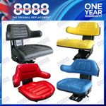 NEW SUSPENSION SEAT UNIVERSAL TRACTOR DUMPER FORKLIFT MOWER DIGGER