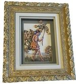Flower Fairies The Cowslip Fairy Gold Framed 3D Shadow Picture Cicley Mary Baker