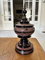 Burmese Lacquered Offering Bowl