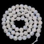 15.5''100% natural moonstone round 3 4mm 5 6mm 8mm 10mm beads(whit black fleck)