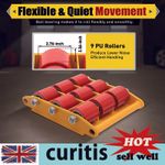 15Ton Machine Mover Roller Machinery Moving Skate Heavy Duty Cargo Trolley