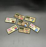 Army Zap Number & Blood Group Badge, Military Patch, Hook & Loop Option