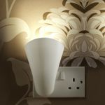 Auraglow Plugin GU10 Spotlight Uplighter Wall Wash Light UK Plug Socket Lamp