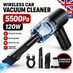 120W Cordless Hand Held Mini Portable Car Auto Home Wireless Vacuum Cleaner New