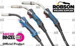 Binzel MB15 MB25 MB36 EVO MIG Torch Euro Connection with Shroud & Tip 3m 4m 5m