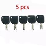 5PCS Key FOR Hyster, Yale, Rubber Coated Forklift Key. 166, 186304
