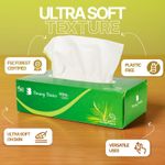 24 Boxes of 3PLY Ultra Soft Eco Friendly Facial Tissues 90 White Sheets For Home