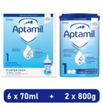 Aptamil 1 First Newborn Starter Baby Milk Formula Bundle