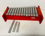 Percussion Plus PP 019 Classic Red Box alto diatonic metallophone