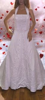 forever yours wedding dress Size S