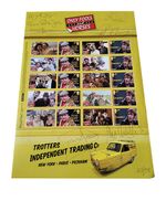 Only Fools and Horses Royal Mail Stamps Smiler Sheet Signed by Cast Limited Edn