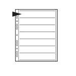 Kenro Translucent 35mm Neg Pages - 25 Sheets