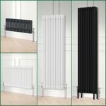 Traditional 2 3 4 Column Cast Iron Style Horizontal Vertical Heating Radiator UK