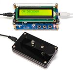 Upgraded CW Morse Code Decoder Finished+Case+Button Kit with Digital LCD CW7854
