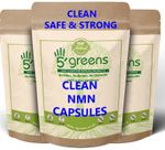 NMN 600mg Capsules 98% NAD+ Best NMN Supplement Guaranteed 100% Clean 5greens