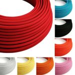 2/3 Core Fabric Braided Round Electric Cable Lighting Flex Wire Textile Cord