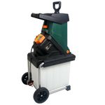 Garden Shredder Heavy Duty 40mm Cutting Width Electric 2500 W 4050 RPM New