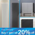Designer Radiator Horizontal Vertical Oval Column Flat Panel Central Heating Rad