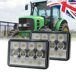 RE56964 LED Conversion Headlights For John Deere Tractors 6200,6300,6400,6500