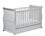 John Lewis Rachel Sleigh Cotbed, Grey 