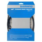 Shimano Brake Cable Set - Outer Housing, Inners & Caps, MTB, Road, Hybrid, Black