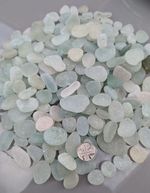 Full Pound Of Lovely Smooth Seaglass. BUY ONE GET HALF LB FREE. LIMITED OFFER. 
