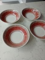 4 x Churchill/ Ports Of Call /Bhs Zarand Cereal Bowls Very Good Condition 