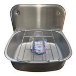 Twyford Stainless Steel Bucket Sink With Grate 560x400mm PS5044SS