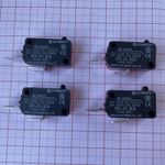 4pcs Micro Switch GNBER RV-21 3C6 21A 250VAC Push Button