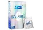 Durex Invisible Condoms - condoms extra thin for intense sensation - 12 Pack UK