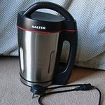 Salter EK1548 Soup Maker 1000W 1.6L Stainless Steel Silver/Black/Red