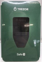 Trezor Safe 3 Solar Gold Hardware Crypto Wallet Bitcoin Ethereum USB-C - Black