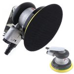Air Random Orbital Sander, Heavy Duty Dual Action Pneumatic Sander 5" 12000 rpm