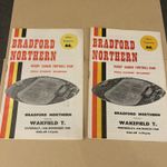 Bradford Northern v Wakefield Trinity    1967/68 & 1968/69 league games 