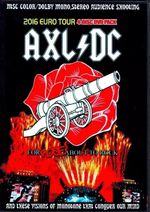 AC/DC with Axl Rose Europe Tour 2016 4xDVD.