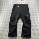 Volcom Snow Pants Mens Size 2XL Black Nimbus 8000mm V Line Science Snowboarding