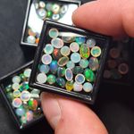 Ethiopian Opal Cabochon Mixed Lot Loose Welo Opal Gemstones Bundle Joblot x30