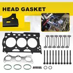 FOR VW POLO V 6R 1.2 12V CGPB ENG CODE HEAD GASKET SET + HEAD BOLTS + 12 VALVES
