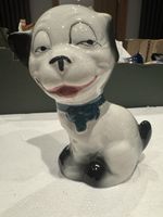 Early German Bonzo Ceramic Dog Figurine 14.5 Cm High 12 Cm Wide 8 Cm Depth