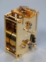 SWISS CARRIAGE CLOCK MOVEMENT miniature CHS.GORGE old stock PLATFORM ESCAPEMENT