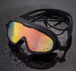 New Adult Electroplated Large Frame Swimming Goggles/anti-fog and Anti-ultraviol