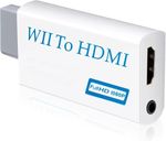Wii To HDMI Adapter, Full HD 1080p Video 60hz Connector Output Video & 3.5mm