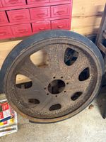 World War 2 Genuine German Sd.Kfz. 7 half-track Wheel
